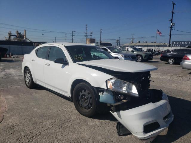 DODGE AVENGER SE 2014 with VIN 1C3CDZAB1EN145648 - Photo from auction