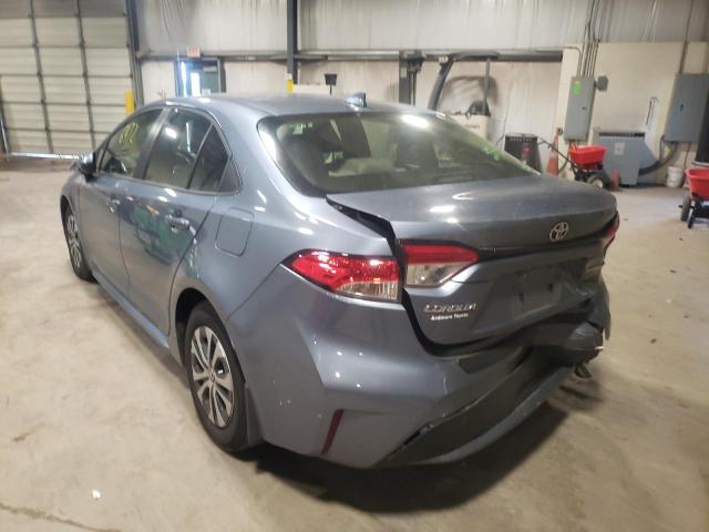 Photo 3 from auction – 2022 TOYOTA COROLLA LE with VIN JTDEAMDE8NJ039999