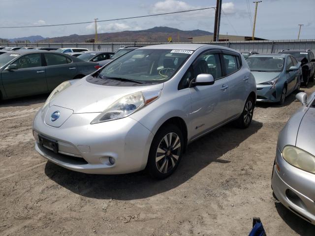 Photo 2 from auction – 2015 NISSAN LEAF S with VIN 1N4AZ0CP7FC318844