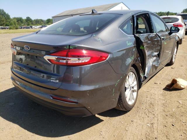 Photo 4 from auction – 2019 FORD FUSION SE with VIN 3FA6P0LU3KR129668