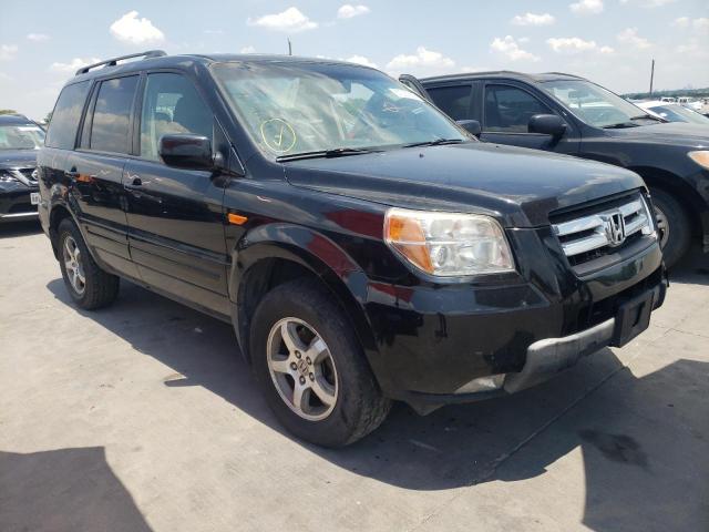 HONDA PILOT EXL 2008 with VIN 5FNYF18588B030397 - Photo from auction