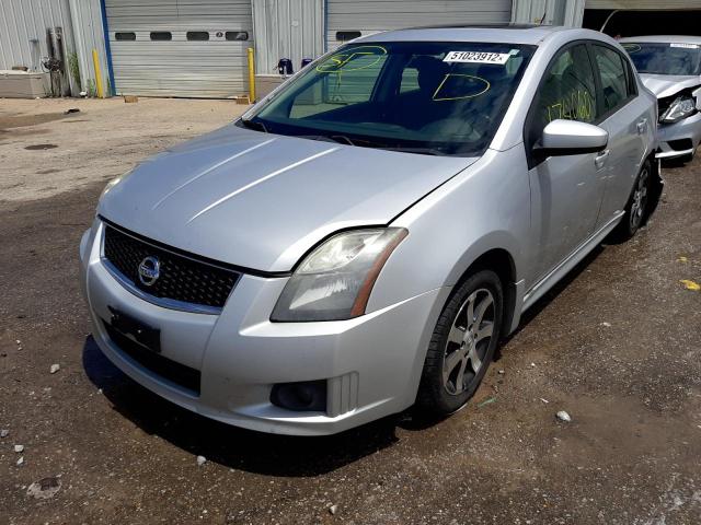Photo 2 from auction – 2012 NISSAN SENTRA 2.0 with VIN 3N1AB6AP2CL756582