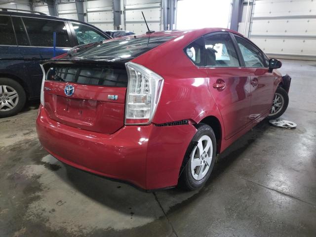 Photo 4 from auction – 2010 TOYOTA PRIUS with VIN JTDKN3DU7A0059430