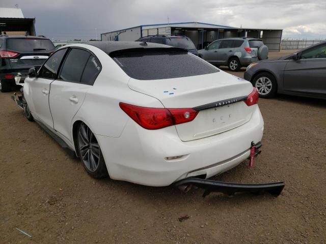 Photo 3 from auction – 2015 INFINITI Q50 BASE with VIN JN1BV7ARXFM398399