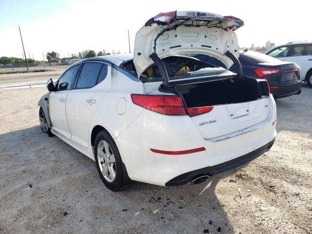 Photo 3 from auction – 2015 KIA OPTIMA LX with VIN KNAGM4A79F5608985