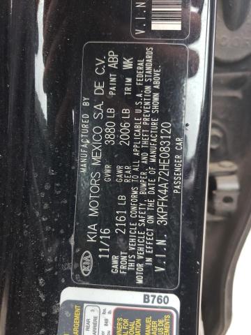 Photo 10 from auction – 2017 KIA FORTE LX with VIN 3KPFK4A72HE083120