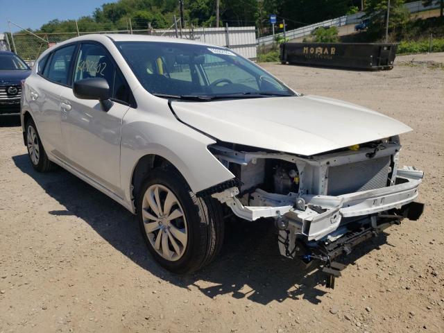 SUBARU IMPREZA 2022 with VIN 4S3GTAB68N3709777 - Photo from auction