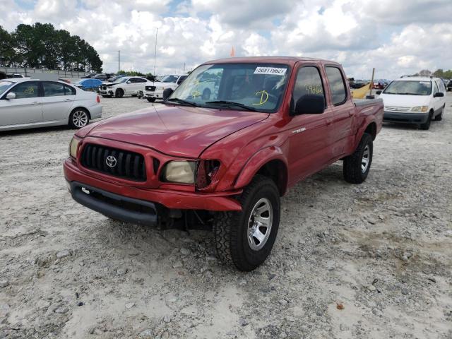 Photo 2 from auction – 2002 TOYOTA TACOMA DOU with VIN 5TEGN92N72Z109636