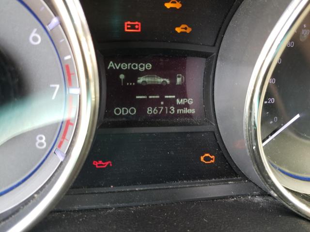 Photo 8 from auction – 2011 HYUNDAI SONATA SE with VIN 5NPEC4AC3BH277888