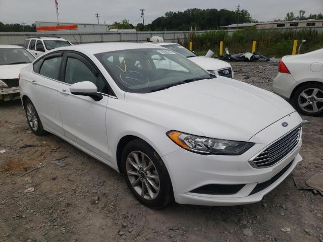FORD FUSION SE 2017 with VIN 3FA6P0HDXHR240171 - Photo from auction