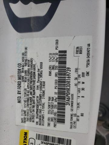 Photo 10 from auction – 2013 FORD FUSION SE with VIN 3FA6P0HR3DR169739