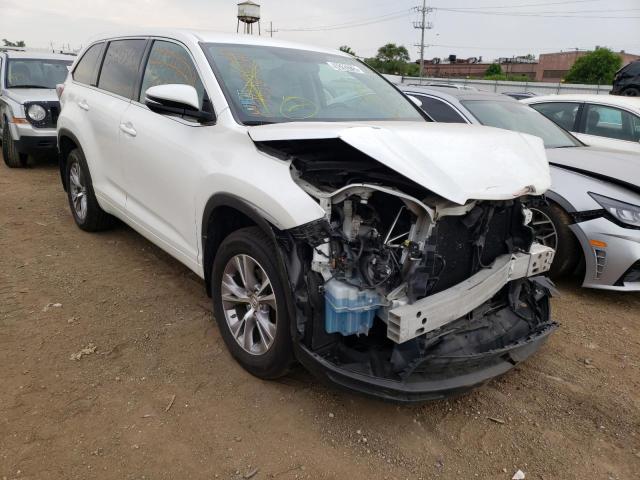 TOYOTA HIGHLANDER 2015 с VIN 5TDBKRFH4FS139462 - Фото с аукциона