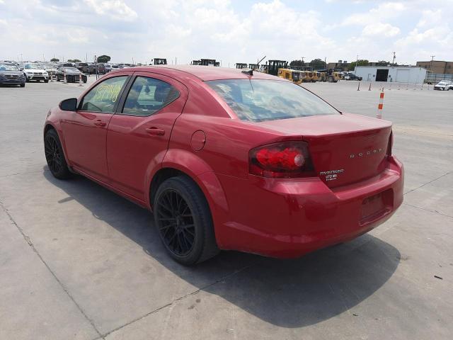 Photo 3 from auction – 2013 DODGE AVENGER SX with VIN 1C3CDZCB5DN707496