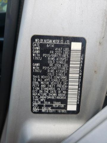 Photo 10 from auction – 2014 NISSAN JUKE S with VIN JN8AF5MV8ET480854