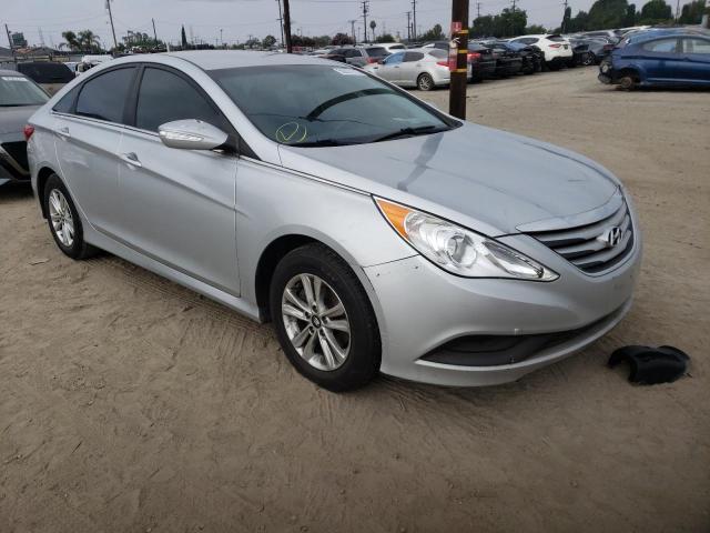 HYUNDAI SONATA GLS 2014 with VIN 5NPEB4AC7EH898574 - Photo from auction