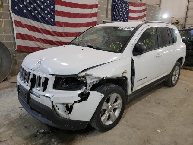 Photo 2 from auction – 2016 JEEP COMPASS SP with VIN 1C4NJDBBXGD631589