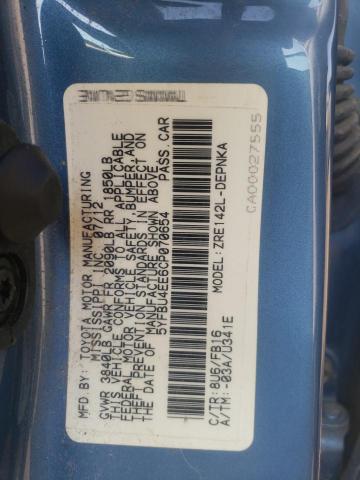 Photo 10 from auction – 2012 TOYOTA COROLLA BA with VIN 5YFBU4EE6CP070654