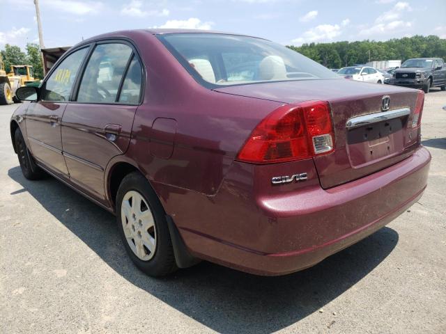 Photo 3 from auction – 2003 HONDA CIVIC LX with VIN 2HGES16523H594973