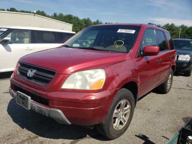 Фото 2 с аукциона – 2004 HONDA PILOT EX с VIN 2HKYF18484H601535