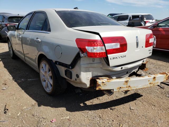 Photo 3 from auction – 2007 LINCOLN MKZ with VIN 3LNHM28T97R620725