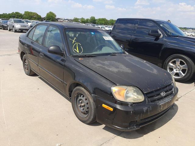 Photo 1 from auction – 2005 HYUNDAI ACCENT GL with VIN KMHCG45C05U585449