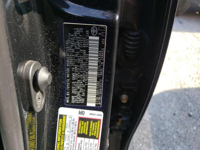 Photo 10 from auction – 2014 TOYOTA COROLLA L with VIN 2T1BURHE4EC211829
