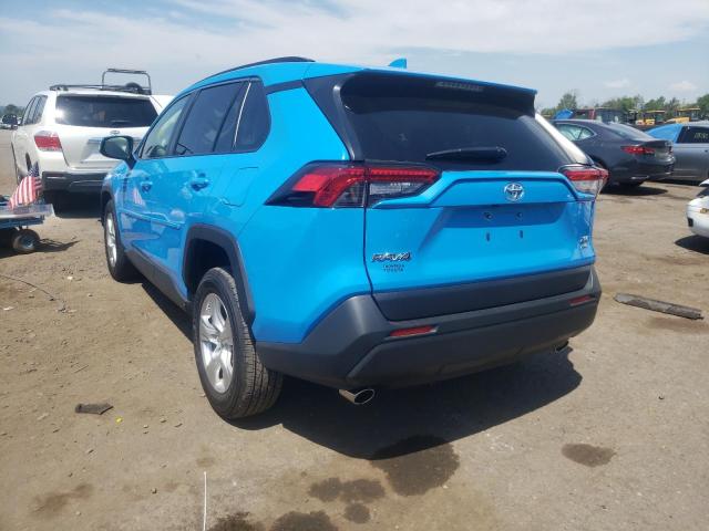 Photo 3 from auction – 2019 TOYOTA RAV4 XLE with VIN JTMP1RFV9KJ014351