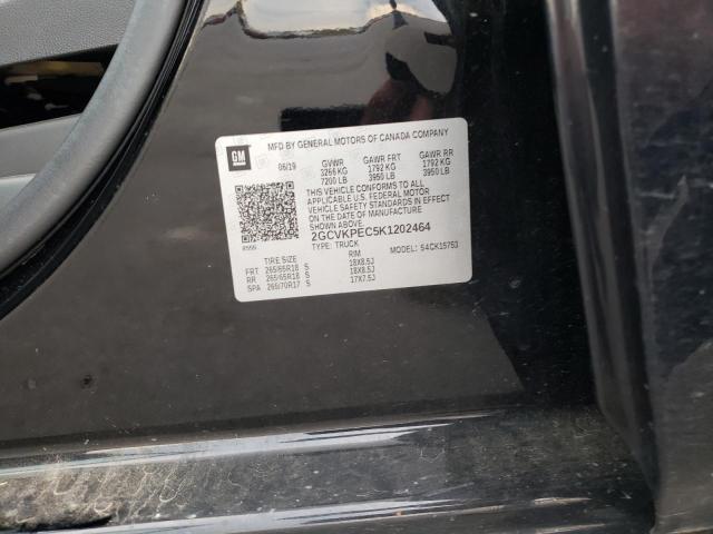 Photo 10 from auction – 2019 CHEVROLET SILVERADO with VIN 2GCVKPEC5K1202464