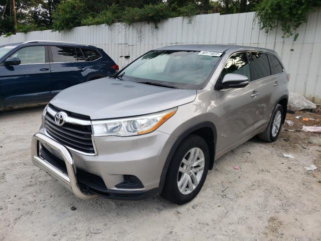 Photo 2 from auction – 2014 TOYOTA HIGHLANDER with VIN 5TDBKRFH5ES056086