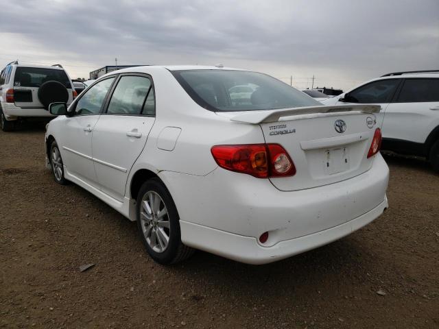 Photo 3 from auction – 2009 TOYOTA COROLLA BA with VIN 1NXBU40E69Z060298