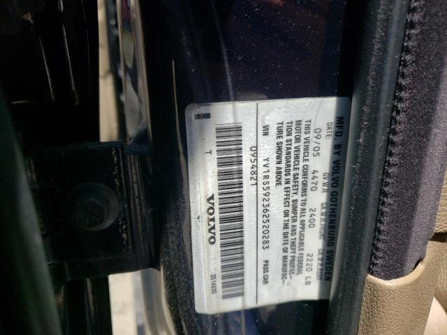 Photo 10 from auction – 2006 VOLVO S60 2.5T with VIN YV1RS592362520283