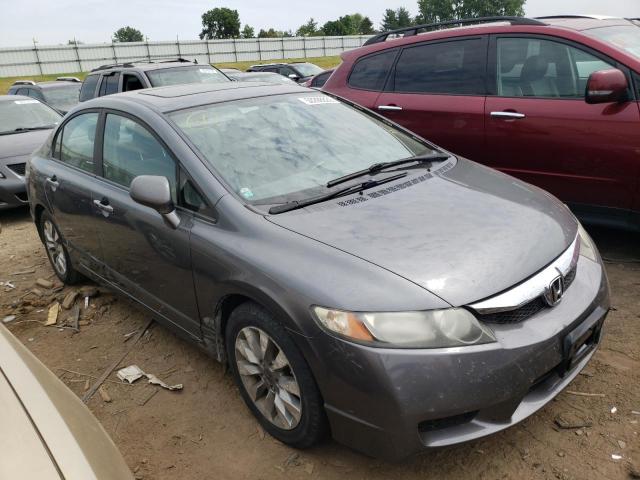 HONDA CIVIC EX 2010 with VIN 19XFA1F8XAE000395 - Photo from auction