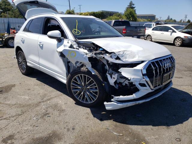 AUDI Q3 PREMIUM 2022 with VIN WA1BUCF35N1027402 - Photo from auction