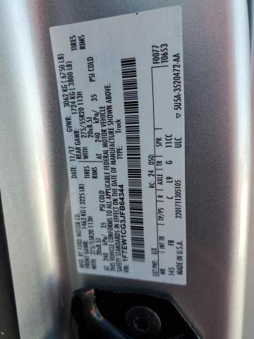 Photo 10 from auction – 2018 FORD F150 SUPER with VIN 1FTEW1CG3JFB64344