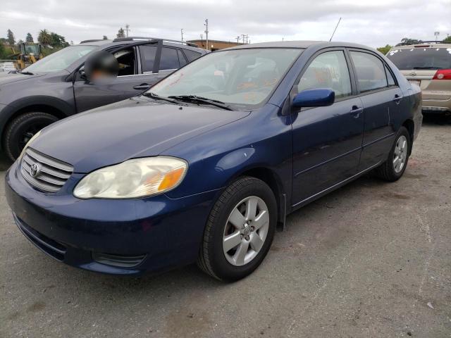 Photo 2 from auction – 2003 TOYOTA COROLLA CE with VIN 2T1BR32E23C722637