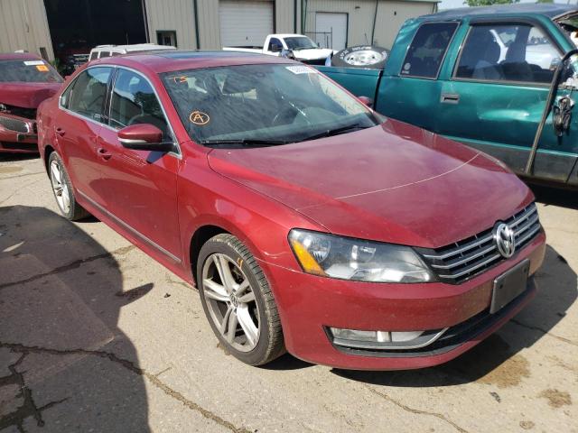 VOLKSWAGEN PASSAT SEL 2015 with VIN 1VWCV7A31FC037207 - Photo from auction