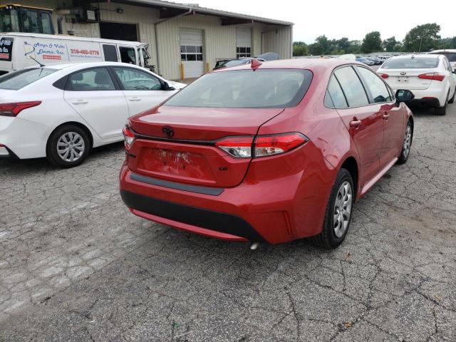 Photo 4 from auction – 2021 TOYOTA COROLLA LE with VIN JTDEPMAE7MJ117884