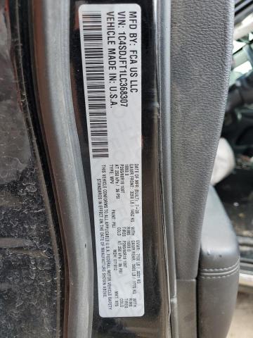 Photo 10 from auction – 2020 DODGE DURANGO SS with VIN 1C4SDJFT1LC368307