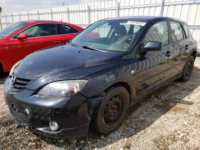 Photo 2 from auction – 2004 MAZDA 3 HATCHBAC with VIN JM1BK143441157396