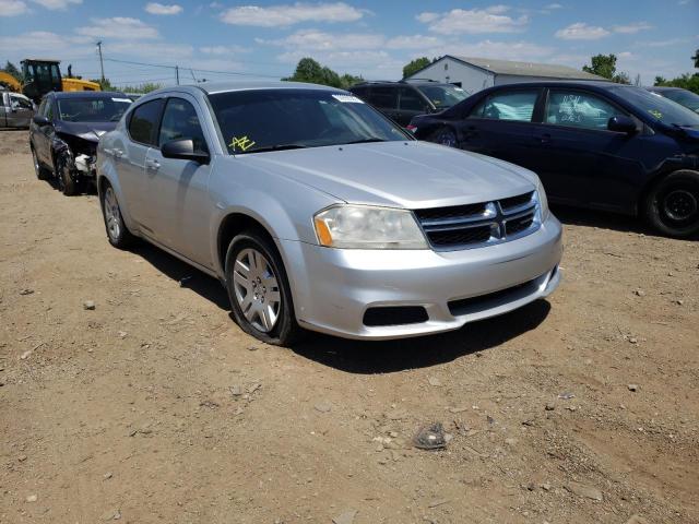 DODGE AVENGER SE 2012 with VIN 1C3CDZABXCN193470 - Photo from auction