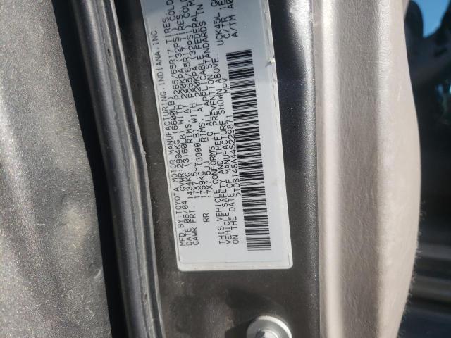 Photo 10 from auction – 2004 TOYOTA SEQUOIA LI with VIN 5TDBT48A44S229871
