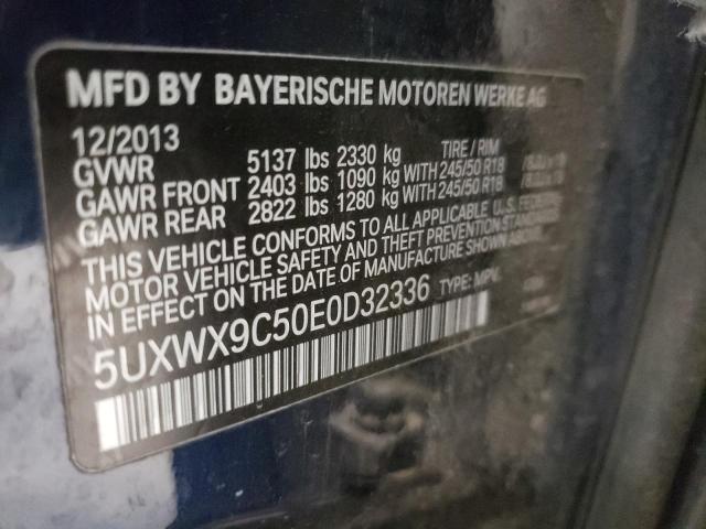 Photo 10 from auction – 2014 BMW X3 XDRIVE2 with VIN 5UXWX9C50E0D32336