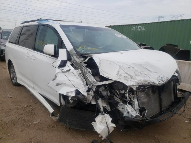 TOYOTA SIENNA SPO 2012 with VIN 5TDXK3DC6CS207539 - Photo from auction