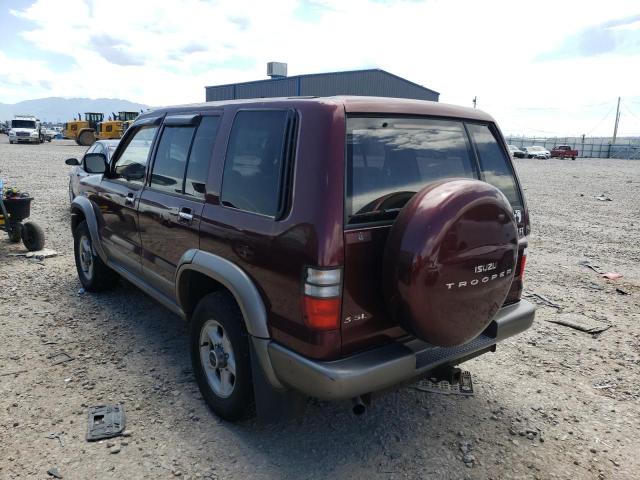 Photo 3 from auction – 2001 ISUZU TROOPER S with VIN JACDJ58X917J04202