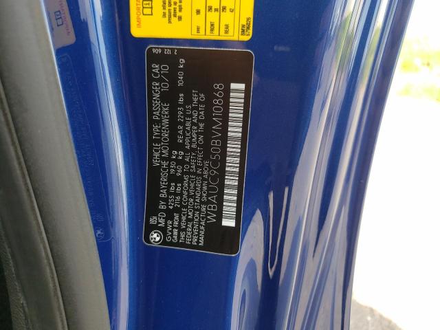 Photo 10 from auction – 2011 BMW 135 I with VIN WBAUC9C50BVM10868