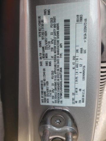 Photo 10 from auction – 2020 FORD ESCAPE SE with VIN 1FMCU0G6XLUA07266