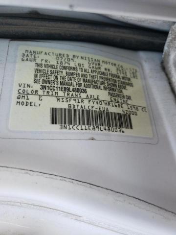 Photo 10 from auction – 2009 NISSAN VERSA S with VIN 3N1CC11E89L480036