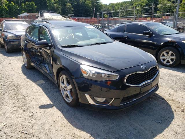 KIA CADENZA PR 2014 with VIN KNALN4D73E5123179 - Photo from auction