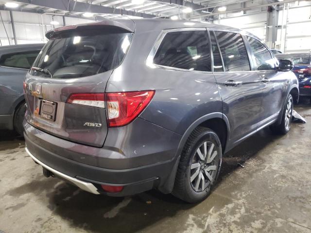Photo 4 from auction – 2019 HONDA PILOT EXL with VIN 5FNYF6H58KB073190