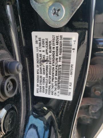 Photo 10 from auction – 2014 HONDA CIVIC EX with VIN 19XFB2F86EE057279